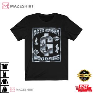 Goth Money Records GMR Airbrush Logo Unisex T Shirt 3