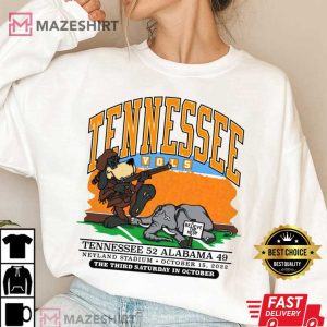 Tennessee Volunteers vs Alabama Crimson Tide Vols 52 vs Bama 49 F 3