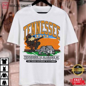 Tennessee Volunteers vs Alabama Crimson Tide Vols 52 vs Bama 49 F 4