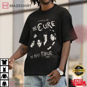 Limited The Cure The Head Tour Merch Premium Unisex T Shirt 2