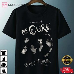 Limited The Cure The Head Tour Merch Premium Unisex T Shirt 4