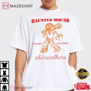 Skinwalker Pumpkin Haunted Mound Sematary Ghost Mountain T Shirt 2