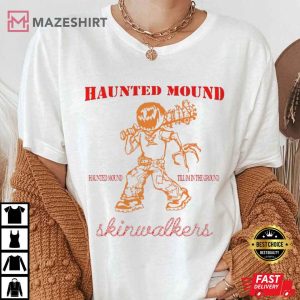 Skinwalker Pumpkin Haunted Mound Sematary Ghost Mountain T Shirt 3