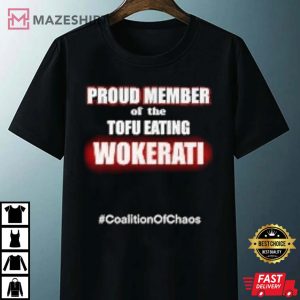 Proud Member Of The Tofu Eating Wokerati Unisex T Shirt 4