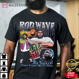 Rod Wave Pray 4 Love Hip hop RnB Retro 90s T Shirt 4