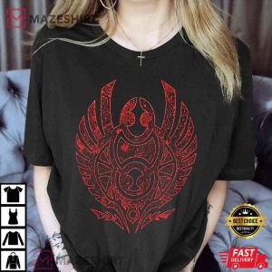 The Unsundered Floral Emet Selch Elidibus Lahabrea Final Fantasy XIV T Shirt 2