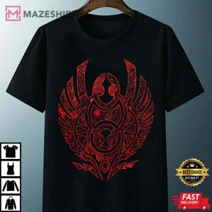 The Unsundered Floral Emet Selch Elidibus Lahabrea Final Fantasy XIV T Shirt 4