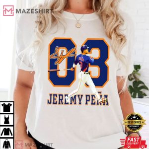 Jeremy Pena Time Houston Astros Fan Baseball MLB Unisex T Shirt 4