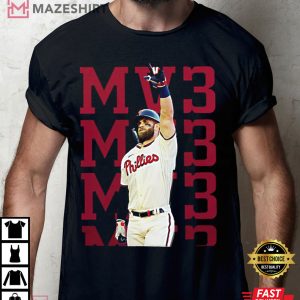 Bryce Harper MVP Philadelphia Phillies T-Shirt