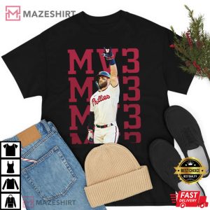 Bryce Harper MVP Philadelphia Phillies T-Shirt