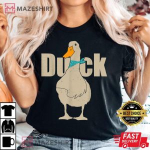 Funny Cute Duck Mom Duck Dad Duck Lover T Shirt 4