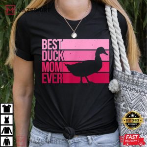 Funny Duck Mom Art For Mothers Day Duck Lovers T Shirt 1