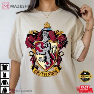 Gryffindor Wizard House Harry Potter T Shirt 1