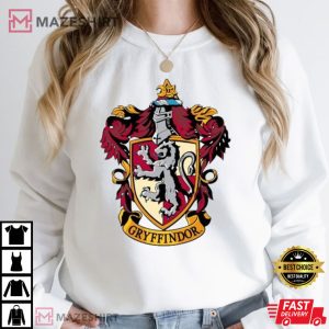 Gryffindor Wizard House Harry Potter T Shirt 4