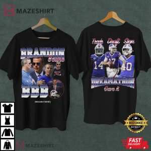 Brandon Beane Buffalo Bills Dreamathon T-Shirt