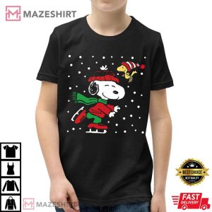 Christmas Snoopy Ice Skating 1