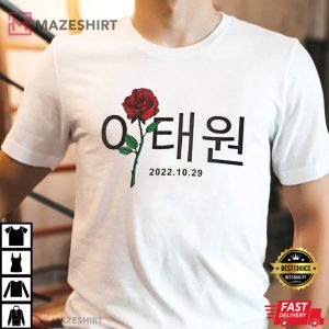 Pray For Itaewon Korea Halloween 2022 T Shirt 2