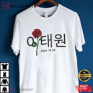 Pray For Itaewon Korea Halloween 2022 T Shirt 3