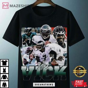 Mike Vick Dreamathon Football Vintage T Shirt 4