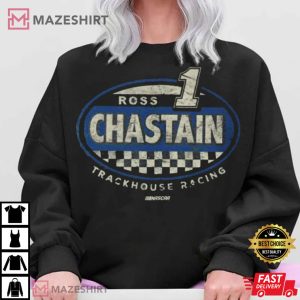 Ross Chastain 1 Trackhouse Racing T Shirt 4