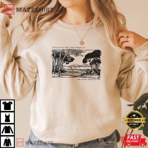 The Lakes Folklore Autumn Leaves Fall Aesthetic Vibe T Shirt 4