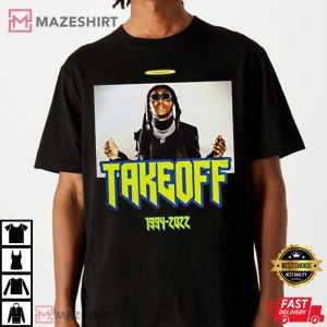 Takeoff RIP Rapper Migos Trap Rap Hip Hop Merch Vintage T Shirt 3