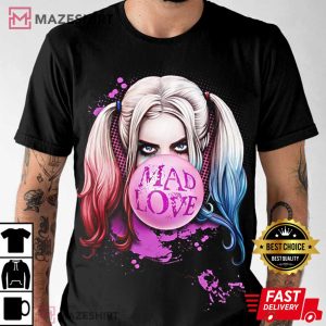 Harley Quinn Birds Of Prey Mad Love Halloween T Shirt 2