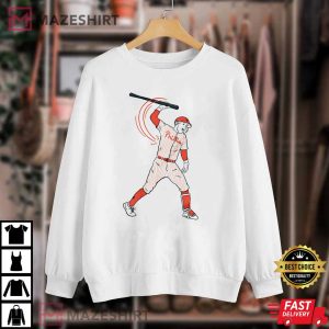 Hoskins Bat Spike Philadelphia Phillies Baseball Unisex T Shirt 3