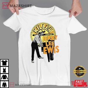 Jerry Lee Lewis RIP 1935 2022 The Killer Vintage 90s T Shi 4