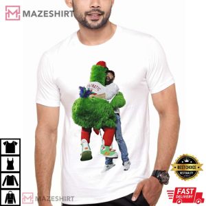Phanatic Kelce Philadelphia Phillies Baseball T Shirt 2