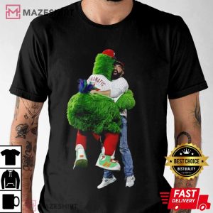 Phanatic Kelce Philadelphia Phillies Baseball T Shirt 3