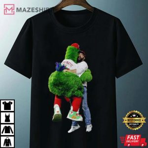 Phanatic Kelce Philadelphia Phillies Baseball T Shirt 4