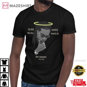 Takeoff Rest In Peace RIP Migos Vintage T Shirt 4