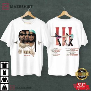 Takeoff RIP Migos x Gallery Dept Culture III Three Skulls Rapper Merch T-Shirt #2