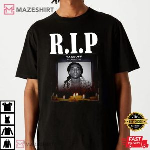 Takeoff RIP 1994 2022 Migos Rapper Merch T Shirt 3 1