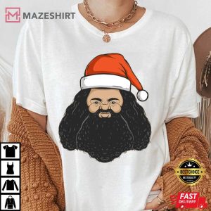 Robbie Coltrane RIP Santa Christmas Vibe Christmas Time T Shirt 1