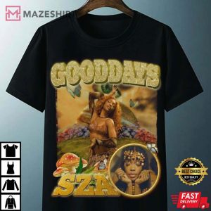 SZA Gooddays Rap 90s Vintage Unisex T Shirt 4