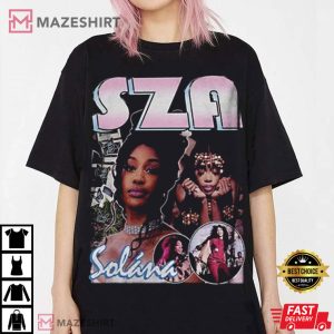 SZA Blood Stain On My Shirt Album Unisex Vintage 90s T Shirt 1