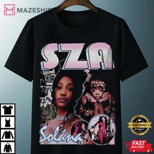 SZA Blood Stain On My Shirt Album Unisex Vintage 90s T Shirt 3