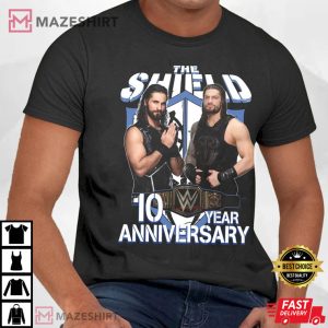 10 Years Anniversary Of Roman Reigns And Seth Rollins Debut Gift 3