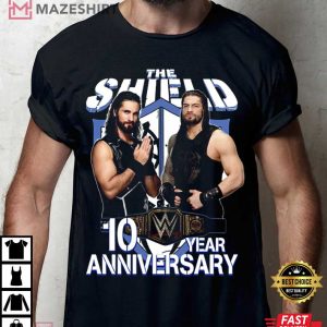 10 Years Anniversary Of Roman Reigns And Seth Rollins Debut Gift T 1
