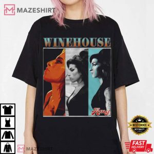 Amy Winehouse Gift Aesthetic Premium Unisex T Shirt 3