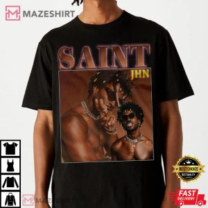 SAINt JHN Rap Hip Hop 90s Vintage T Shirt 1