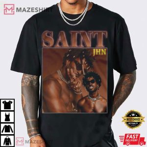 SAINt JHN Rap Hip Hop 90s Vintage T Shirt 4