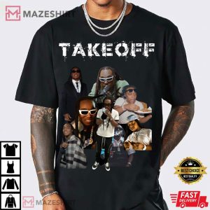 Takeoff Rest In Peace RIP Quavo Offset Merch Rapper T Shirt 2