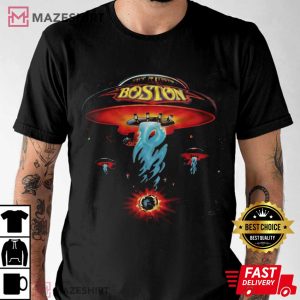 Boston Classic Rock Band Vintage 90s T Shirt 3