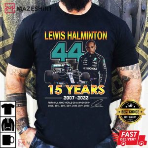Lewis Hamilton Formula 1 Racing Team Mercedes 90s Vintage T Shirt 3 1