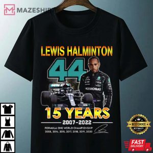 Lewis Hamilton Formula 1 Racing Team Mercedes 90s Vintage T Shirt 4 1