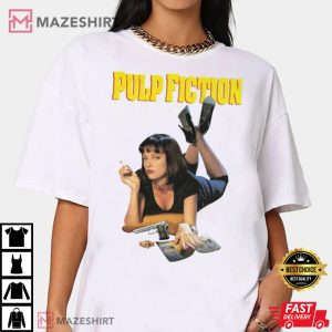 Pulp Fiction Uma Thurman Unisex T Shirt 4