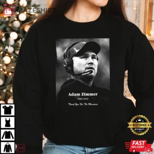 Adam Zimmer Coach RIP Rest In Peace 1984 2022 Thanks For The Memories 3